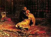 Ilya Repin Ivan the Terrible and his son Ivan on Friday, November 16 Germany oil painting artist